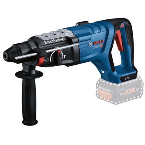 Bosch Professional – Perceuse à percussion sans fil 18V – 3,4 J de force de frappe – SDS plus – Pour béton, pierre et maçonnerie – Moteur sans balais - 18V-28 (1/5)