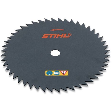 Stihl – Lame de débroussailleuse 225 mm 48 dents 40007134205 – Pour coupe nette de buissons et petits troncs – Compatible avec modèles FS 260 C-E à FS 560 C-EM - MM 48 Z (1/3)