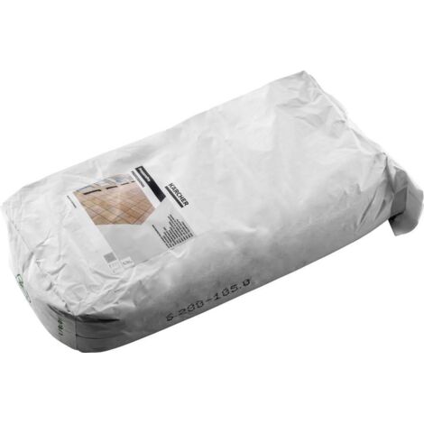 Sac de sablage fin 25kg grain 0,2 à 0,8mm – Pour nettoyage doux de clinker, brique, acier, bois dur, béton – Compatible systèmes Kärcher