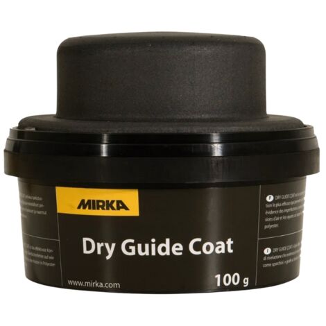 Mirka – Guide de ponçage noir 100g – Pour finition optimale sans solvant – Applicateur tampon intégré – Accessoire ponceuse professionnel