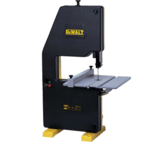 Dewalt – Scie à ruban 760W – Hauteur de coupe 155mm – Vitesse réglable 330-800m/min – Table inclinable 0-45° – Pour bois et métaux non-ferreux - DW739