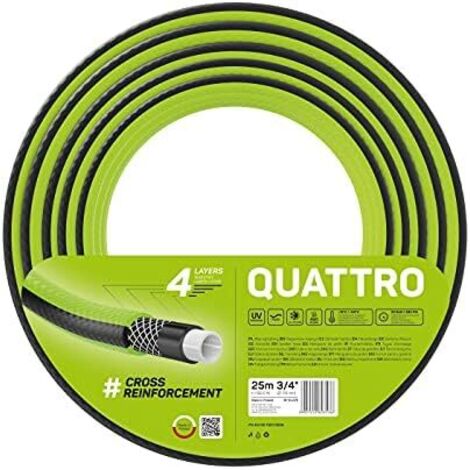 TUYAU D'ARROSAGE QUATTRO 3/4'' 25M - C 10-075 (1/5)