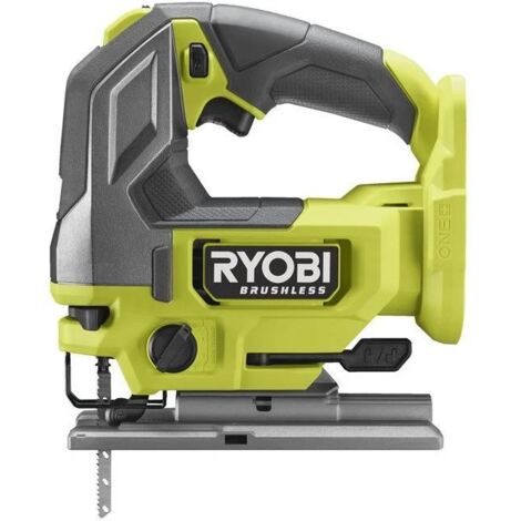 Ryobi – Scie sauteuse pendulaire 18V – Moteur Brushless 800W – Capacité de coupe 135mm dans le bois – Course de lame 40mm – Éclairage LED - RJS18BL-0