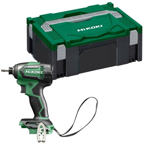 Hikoki – Visseuse à chocs 18V 175Nm WH18DEW2Z – Moteur Brushless – Pour travaux intensifs en bois et métal – Tension 18V, vitesse 3200tr/min