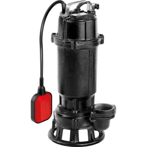 Yato – Pompe immergée 750 W YT85350 – Débit 16000 l/h – Hauteur de refoulement 5 m – Longueur de câble 10 m – IPX8 pour usage extérieur