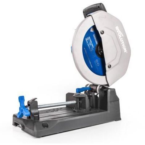 Evolution – Scie à découper pour acier 355 mm – Lame 66 dents – Puissance 2200 W – Vitesse 1450 trs/min – Conception compacte pour découpe précise - S355CPS