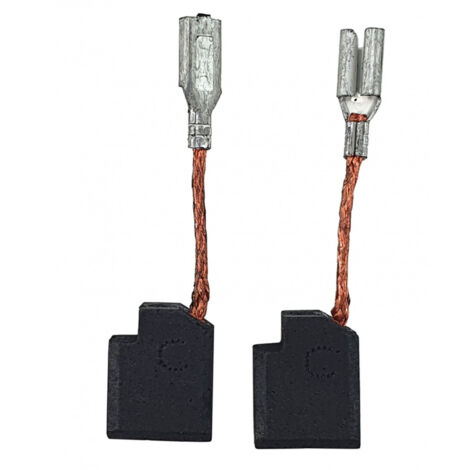 Paire de charbons moteur (6,5x10x14 mm) pour Meuleuse Angulaire DEWALT - 1003860-00 (1/3)
