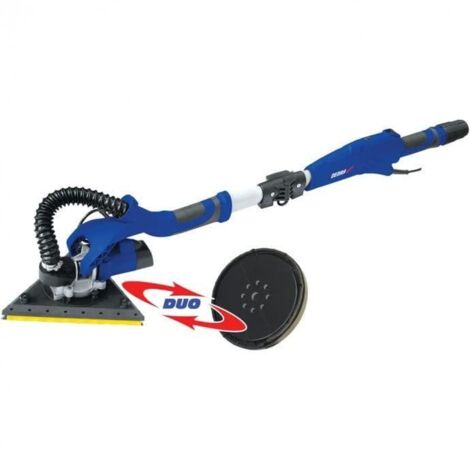 DEDRA DED7758 ponceuse portative Ponceuse à panneaux de plaque de plâtre 1500 tr/min Noir, Bleu, Blanc 710 W (1/2)