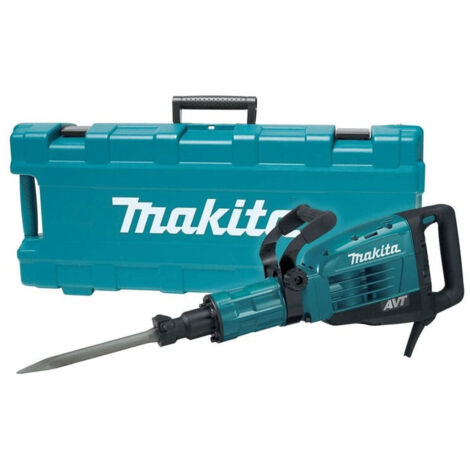 Makita – Marteau piqueur burineur 1510 W 25 J – Énergie d'impact pour béton armé – Technologie AVT – HM1317C