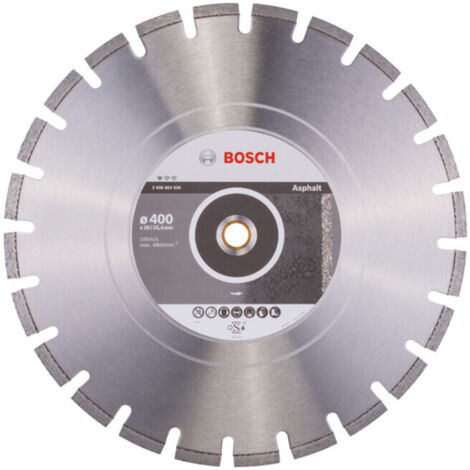 Meule à tronçonner diamantée standard : 400 x 20 / 2540 x 36 x 8 BOSCH 2608602626 (1/5)