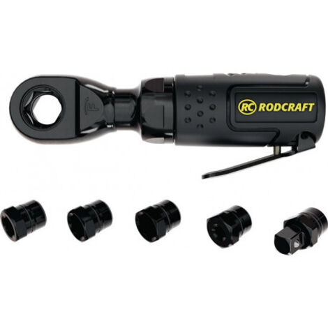 Tournevis à cliquet à air comprimé RC 3202 Mini 17 mm six pans creux 50 Nm RODCR