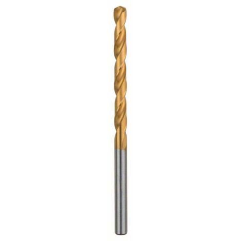 Bosch Accessories 2608596701 HSS Foret pour le métal 5 mm Longueur totale 86 mm TiN DIN 338 tige cylindrique 1 pc(s) (1/3)