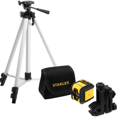 Stanley Accessoires - Laser croix, portée 12 m, avec accessoires STHT77648-1 (1/5)