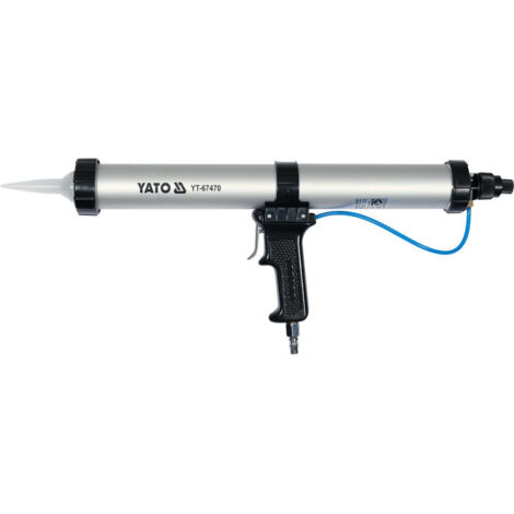 Yato YT-67470 pistolet à calfeutrer de pistolet à calfeutrer depistolet à mastic pneumatique de (1/4)
