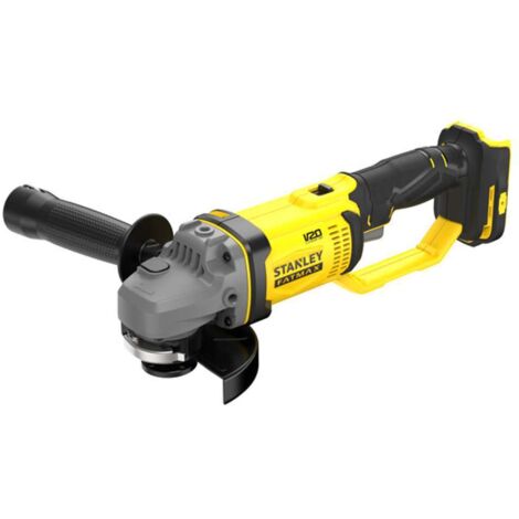 Stanley Outils - Meuleuse d'angle sans fil 18V 115 mm, sans batterie ni chargeur SFMCG300B-XJ