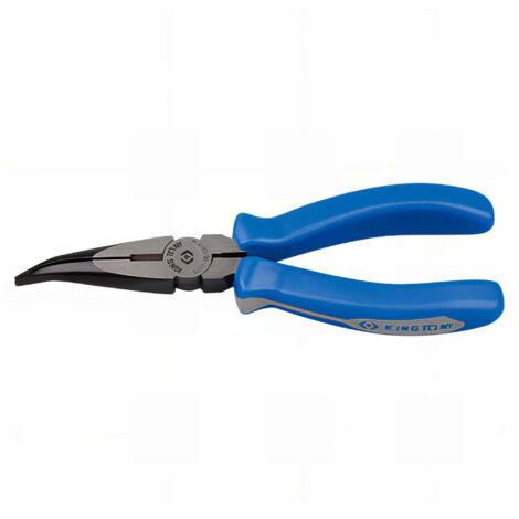 Pince à becs demi-ronds coudés 150 mm (1/2)