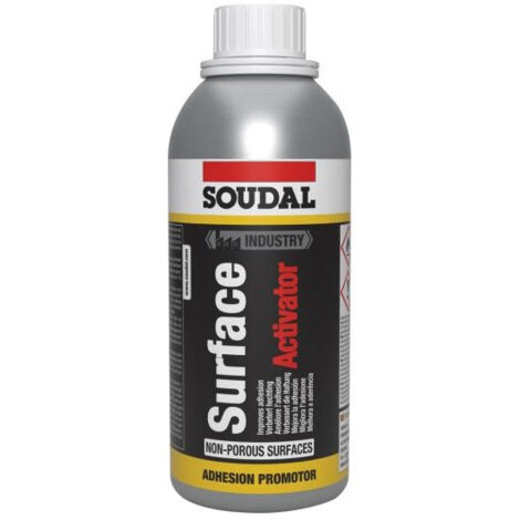 PRODUIT DE LISSAGE POUR MASTICS SURFACE ACTIVATOR 500 ML - SOUDAL - 101638 08376 (1/2)