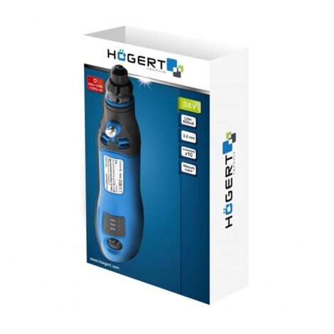 Outil rotatif Hogert HT2E106 3 6 V 1x0 6 Ah accu.