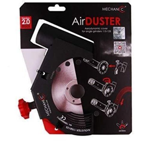 MECHANIC AirDUSTER 230 - Couvercle d'aspiration de pour disque à découper diamanté de (230 mm, universel, compatible avec une meuleuse d'angle).