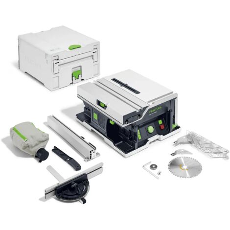 Scie circulaire sur table sans fil 36V (2x18V) VCSC SYS 50 EBI-Basic - FESTOOL - sans batterie ni chargeur - avec accessoires - 576820X18V