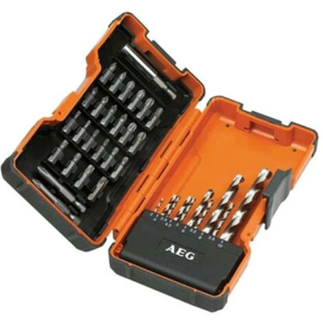 Coffret power set 35 pièces AEG embouts et forêts HSS-G 4932352249 (1/4)