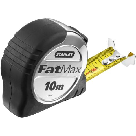 Stanley – Mètre à ruban FatMax Pro Blade Armor 10m x 32mm – Revêtement Mylar pour durabilité – Précision classe II – Boîtier ergonomique en ABS (1/3)
