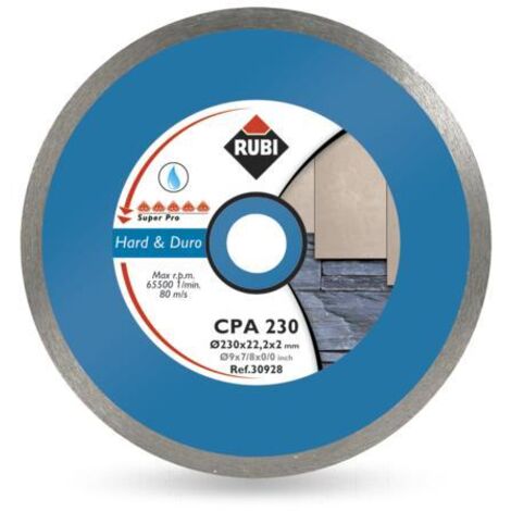 30929 DISQUE DE DIAMANT RUBI 30929 DISQUE DE DIAMANT CPA 250 SUPERPRO (1/6)
