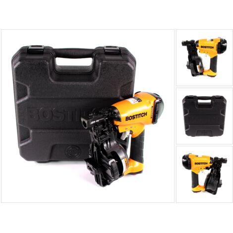Bostitch RN46K-2-E Cloueur à rouleau pneumatique 45 mm à chargement rapide + Coffret de transport pour CR 19 - 45 mm (1/5)