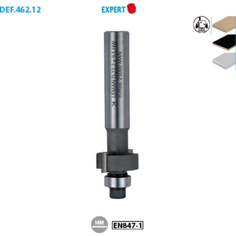 FRAISE A FEUILLURER D22 LU9,5 Q12 + RLT - 4622.722.00 - LEMAN (1/3)