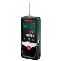 Bosch – Télémètre laser Bluetooth 50m – Écran tactile couleur – Mesures indirectes – Précision ± 2mm – IP54 pour chantiers humides - V871613