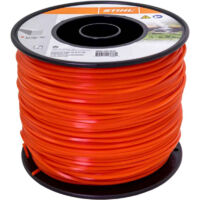 Fil de coupe 2,7 mm x 215 m – Accessoire pour coupe-bordure – Coupe nette pour terrains accidentés – Compatible avec modèles Stihl
