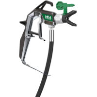 Pistolet pneumatique pour pulvérisateur de peinture – Pression nominale 2.5 bars – Pour peinture à base d'eau et de solvant – Wagner HEA Control Pro