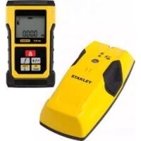 Télémètre laser Stanley TLM165 + détecteur de métaux et bois Stanley S100