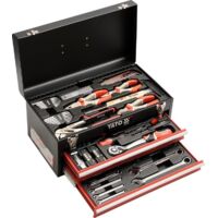 Yato – Coffret multi-outils 80 unités – YT38951 – Boîte en métal avec tiroirs – Pour travaux en milieu humide et espaces confinés