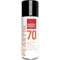 Vernis de blocage Kontakt Chemie PLASTIK 70, Résine Acrylique, Transparent, Aérosol 400 ml ( Prix pour 1 )