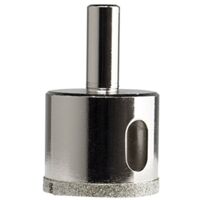COURONNE DE FORAGE EASY GRES 35 MM EN GRÈS CÉRAME AVEC PERCEUSE. RUBI 5963