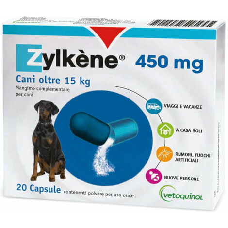 Vetoquinol - Zylkene 100 cps Shop on line Cani