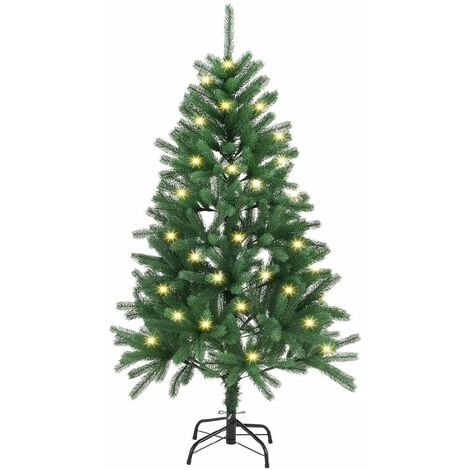 Weihnachtsbaum mit Metallpfosten 1400 LEDs 5 m Kaltweiß