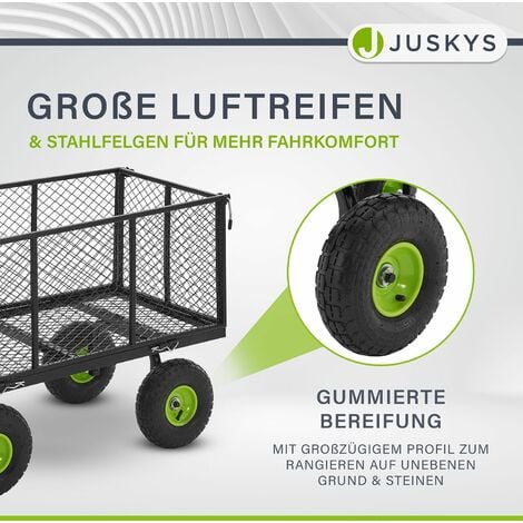 Bollerwagen Klappbar mit Luftreifen: Dein robuster Begleiter für jedes Abenteuer!