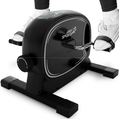 ArtSport Pedaltrainer Sportivo - leiser Heimtrainer, Fitnessgerät, Senioren, Armtrainer, Beintrainer, Mini Fahrrad für Zuhause