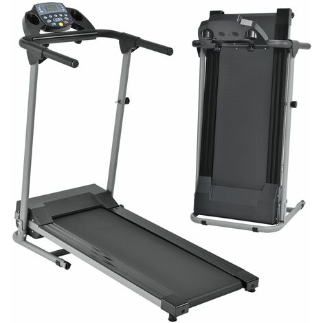 Laufband elektrisch 10 km/h LCD Display Heimtrainer klappbar Fitnessgerät 100kg 
