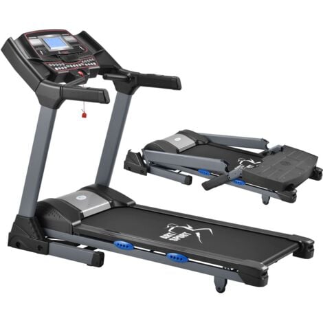Laufband klappbar 12 km/h LCD Display Jogging Fitness Heimtrainer 12 Programme 