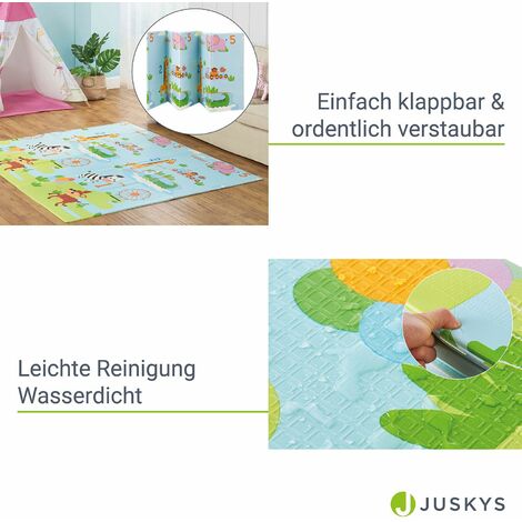 Viktoria Horse Spielmatte 100x150 Cm - Rollbarer Spielteppich Springplatz Für Pferdefans