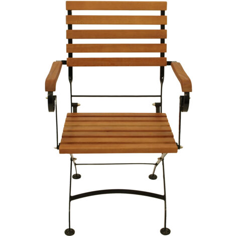 DEGAMO 2X Holz Klappstuhl Gartenstuhl, Eukalyptus B Produktbild-Vorschau 7