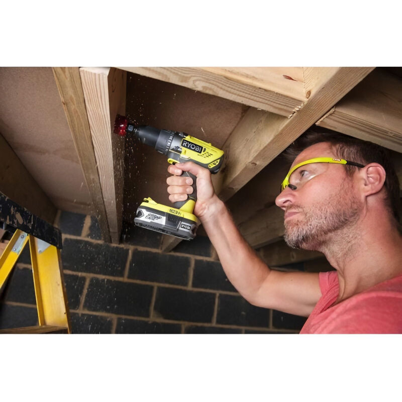 RYOBI Combo 9 Piece Tool Kit - 1 X 5.0Ah Battery - 1 X 2.0Ah Battery - 1 X Charger - R18CK9-252SL