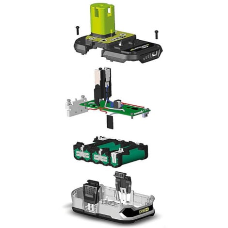 RYOBI Batterie 18V One+ 2.0Ah LithiumPlus RB18L20