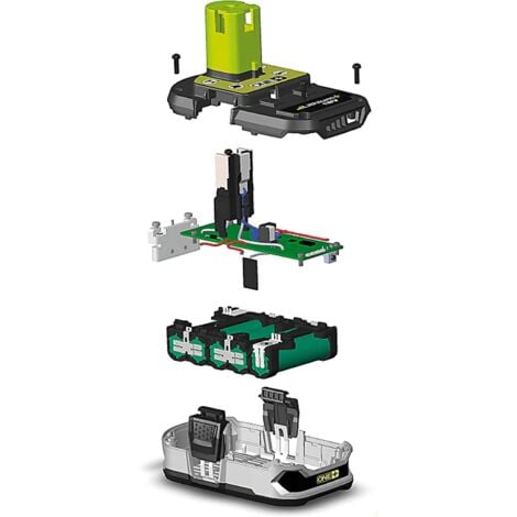 RYOBI Batterie 18V One+ 2.0Ah LithiumPlus RB18L20