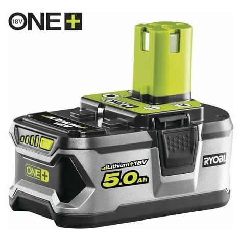 batterie au lithium rb18l50 one+ 18v 5.0 ah - ryobi