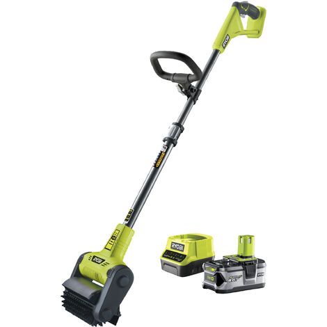 Ryobi Nettoyeur De Sol Sans Fil Batterie V One Pour Terrasse Bois Et Carrelage Avec