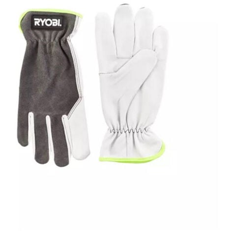 Pack RYOBI Broyeur de végétaux 3000W RSH3045U - Gants de jardinage Cuire Taille M RAC810M